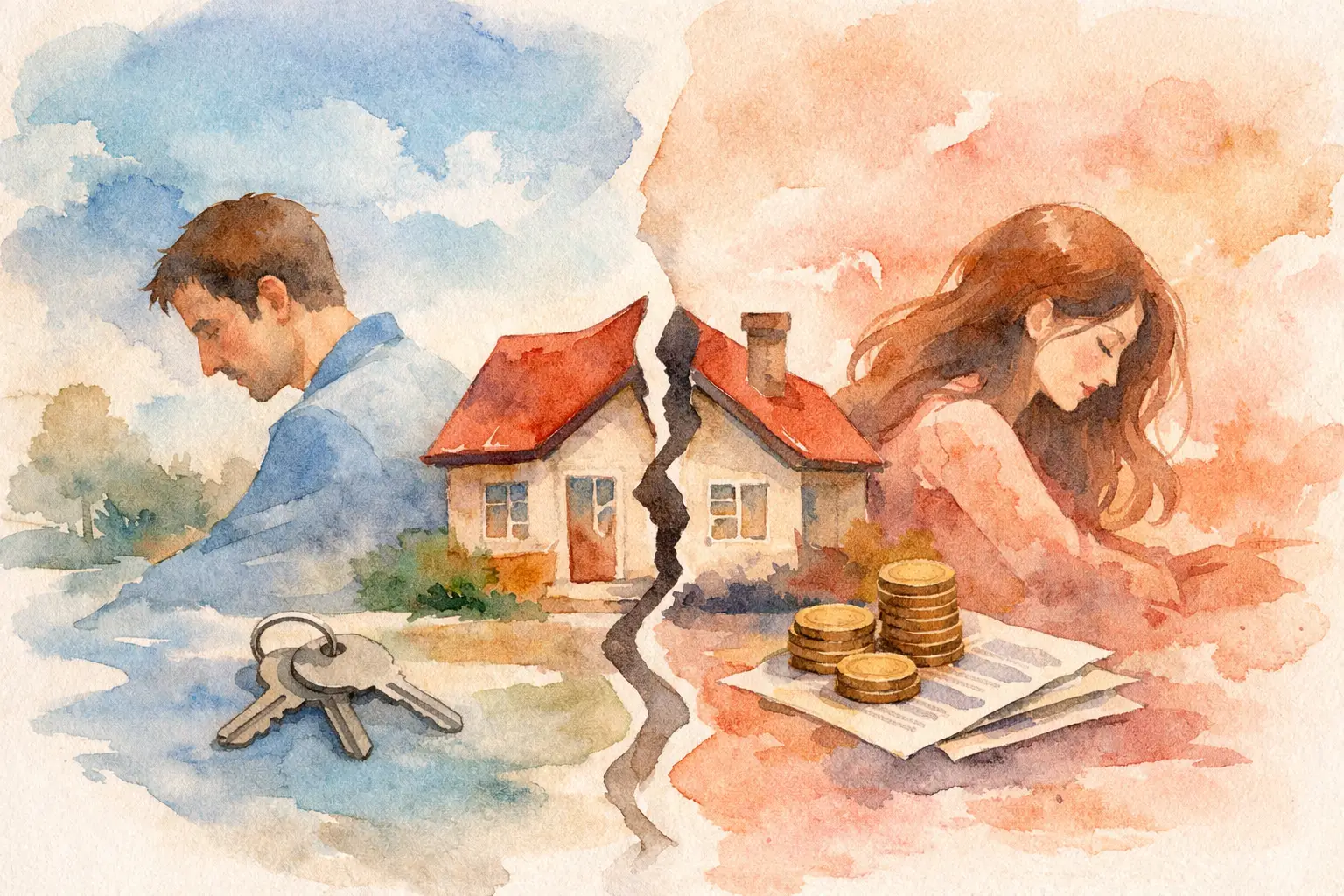 Mutuo cointestato e separazione: chi paga?
