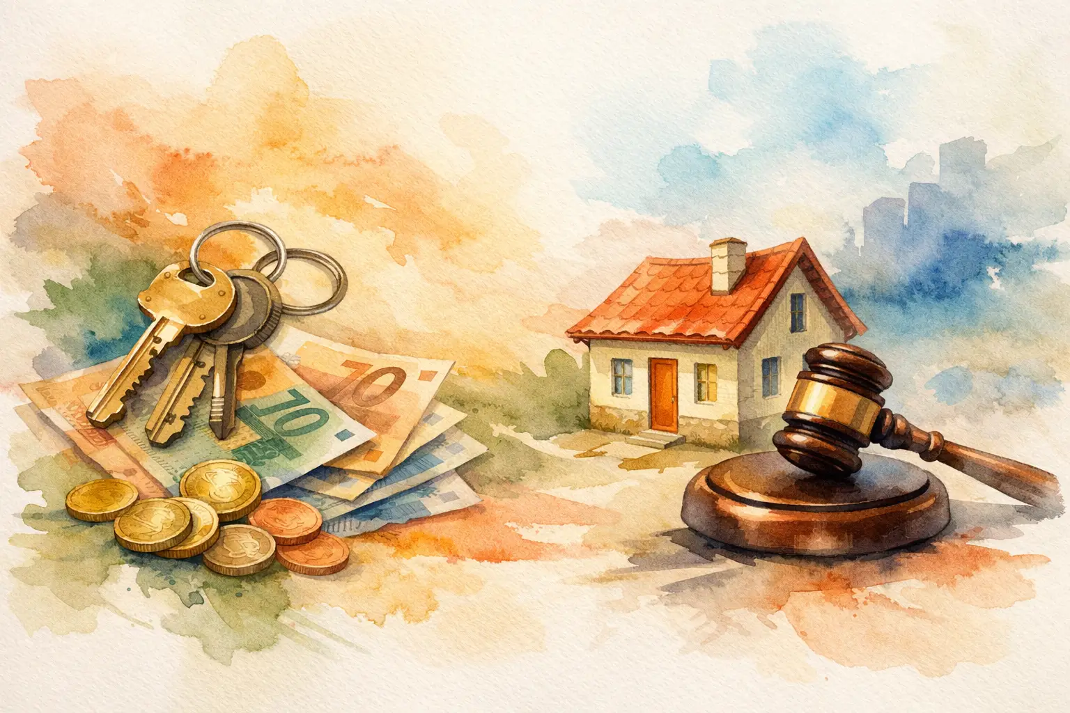 Quanto costa opporsi allo sfratto: costi reali